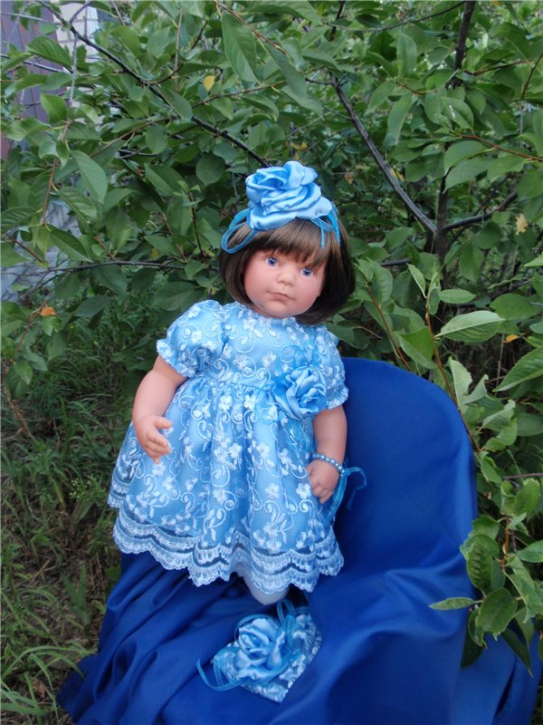 Летняя прогулка малышек — Одежда и обувь для кукол своими руками: фото (фото 4)