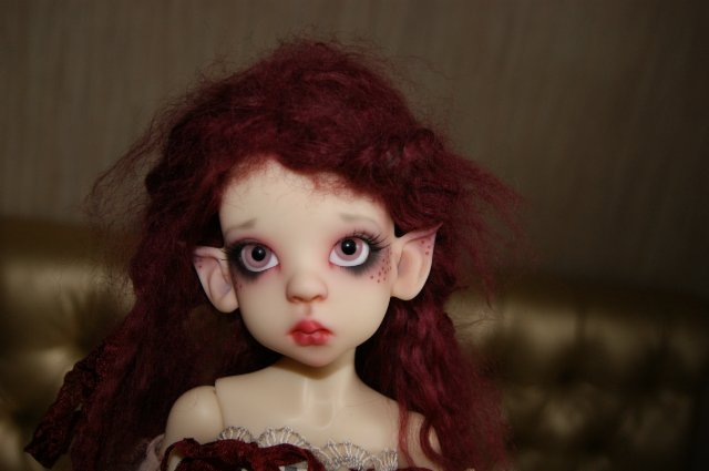 Fair elf Layla - Нежная лиловая эльфиня (фото 6)