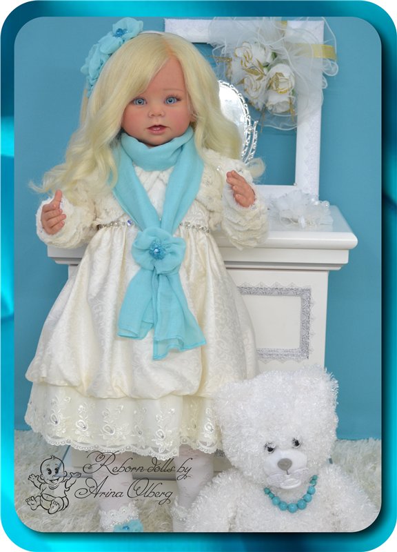 Моя бирюзовая ВАСИЛИСкА (молд Bonnie by Linda Murray) (фото 10)