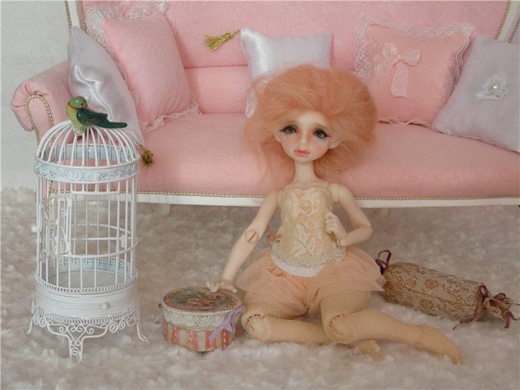 Прекрасной юности волшебные мгновения... Маленькая Антуанетта (Khöl от Dust of Dolls) (фото 2)