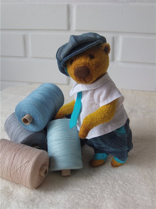 Мишка тедди Боно — Авторские мишки Тедди и друзья: фото (фото 6)