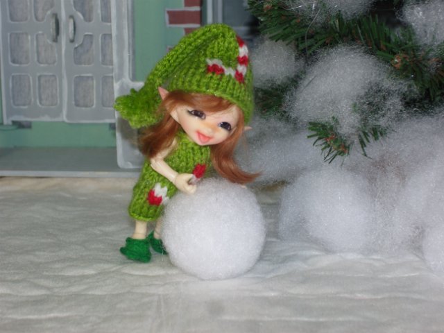 Зимние истории от Таниты. История 2 "Снеговик"