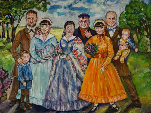 Живопись и рисунки — Другие хобби и увлечения: сад (фото 3)