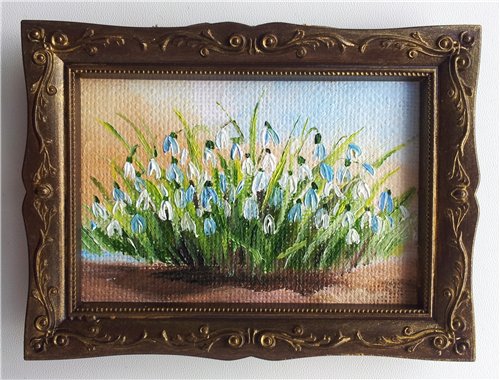 Весна! Куклы, картины, цветы