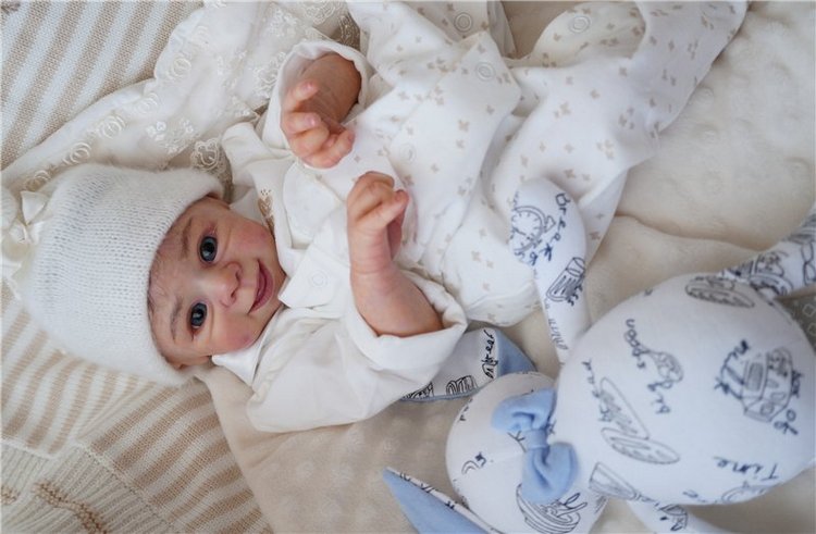 Еще одна улыбашка. Кукла реборн Наталии Коноваловой