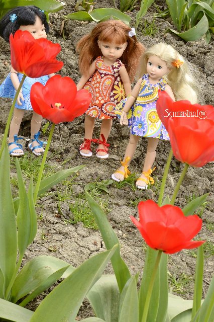 Весна? Или уже лето? Двусторонние сарафаны для паолок (фото 10)