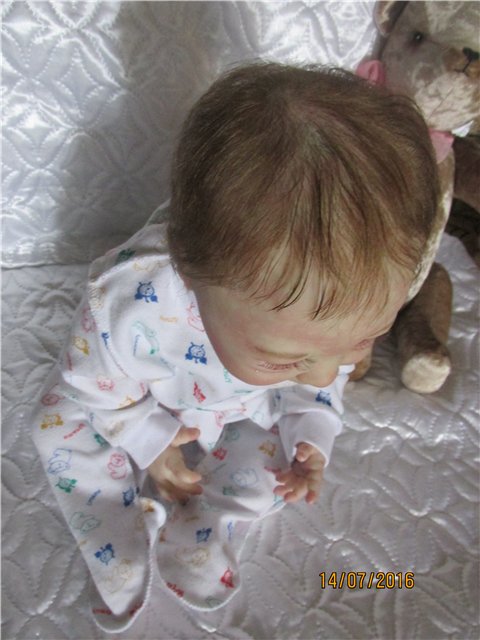 Куколка реборн Оксана — Куклы Реборн (Reborn): работы мастеров (фото 9)