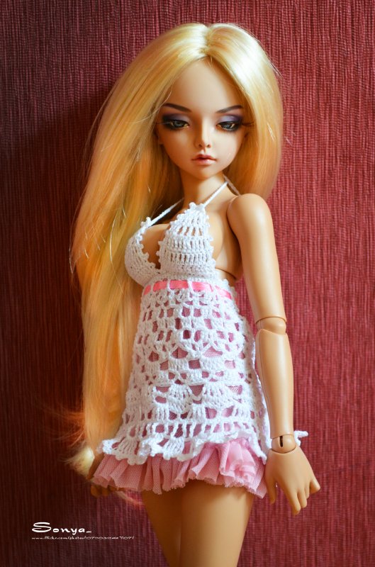 Наше первое платье — Одежда и обувь для кукол BJD (БЖД): 1/3 (фото 7)