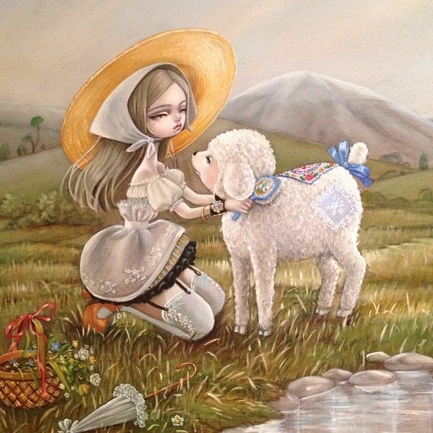 Мрачные и прекрасные куклы художницы Кукула (Kukula) в оригинальных арт иллюстрациях Натали Абрамович. Много фото