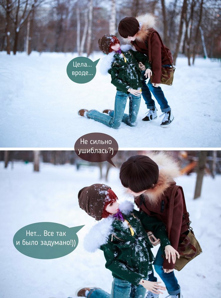 Все так и задумывалось — Фотоистории с куклами BJD (БЖД): сериалы