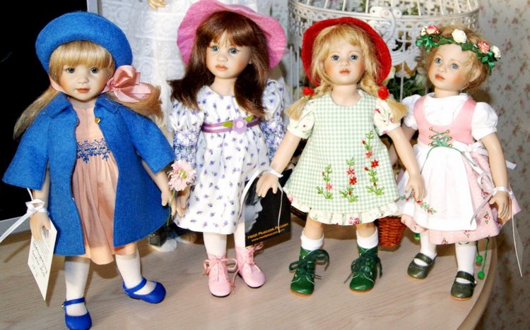 Плюшек много не бывает - маленькие принцессы от Heidi Plusczok (фото 2)