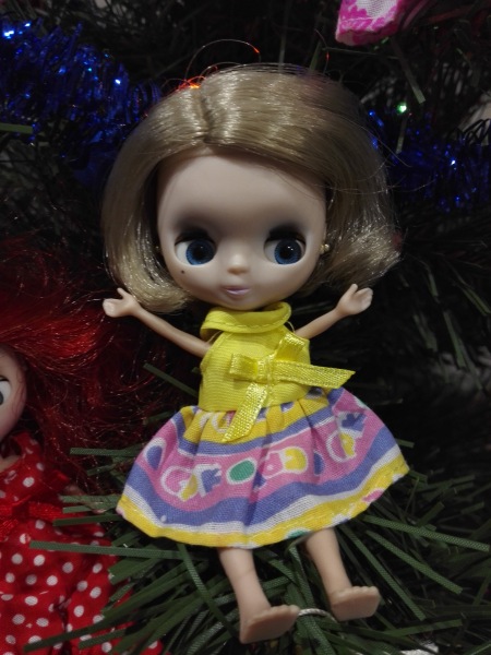 Пересадка Blythe Petite на Polly Pocket