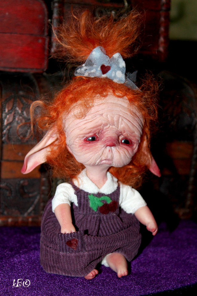 Фурунатти — Игрушки в смешанной технике (мех и глина): Арт