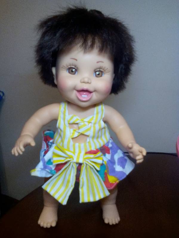 МК Перетяжка куклы банной серии Galoob Baby Face