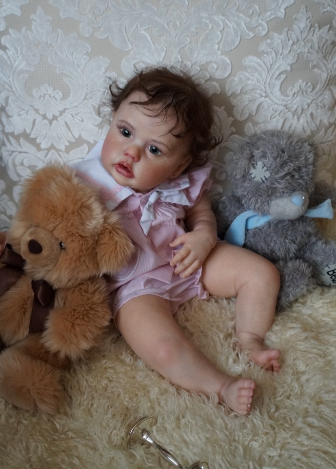 Я назвала ее Scarlett. Кукла реборн Наталии Коноваловой (фото 7)