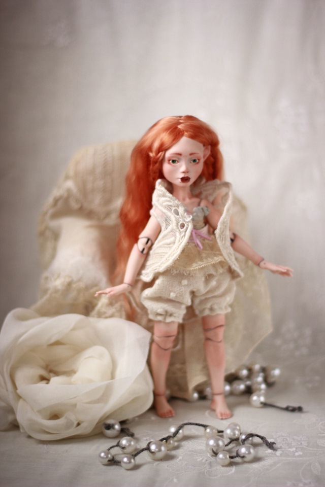 Девочки-эльфийки от Skvorkadolls. Шарнирные авторские куклы