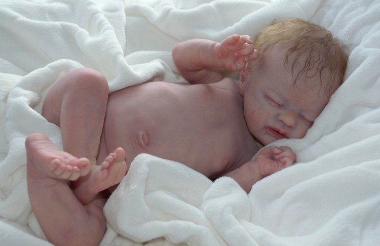 Мое сокровище Лил из одноименного молда Lil от Laura Lee Eagles .куклы реборн Ольги Коновниной (фото 2)