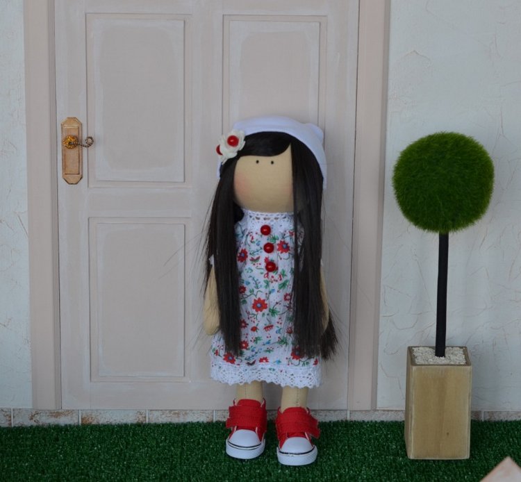 Большой румбокс с аксессуарами (фотозона 7в1) для кукол от 25 см