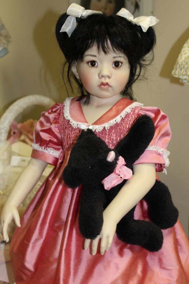 Пасхальная встреча в магазине кукол Хильдегард Гюнзел. Новая коллекция из резин 2017. Азиаточка Tian Yu