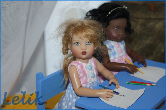 Пишем письмо деду морозу, или парта для девчонок