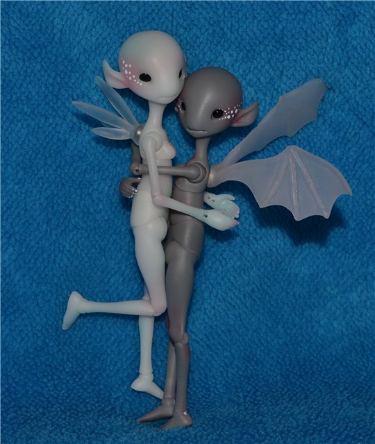 Сказочные BJD куклы-феи от Dreamhighstudio