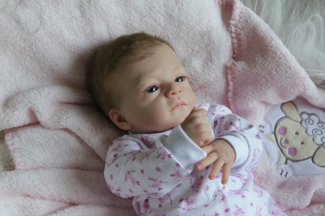 Розана - цветочек, роза... Куколка реборн Виктории Вишни