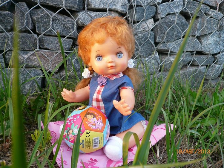 Анютка - наше винтажное солнышко! Кукла детства с "Кругозора"