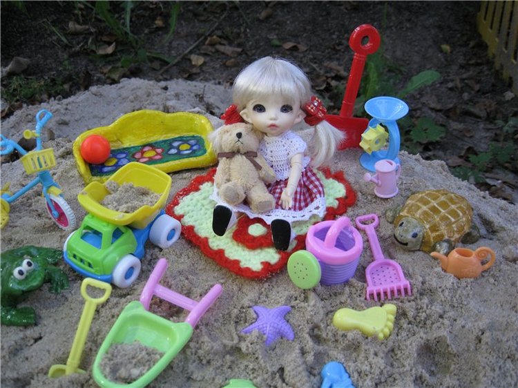 Маленькая дачница Элис. Кукла БЖД Пукифи Анте (фото 5)