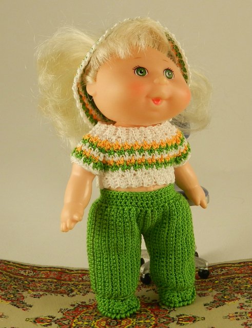 Капустка по имени Кнопик | Бэйбики Капустка по имени Кнопик — Одежда и обувь для кукол своими руками: фото