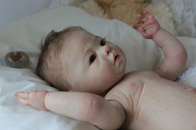 Мальчик - Медвежонок... Куколка реборн Виктории Вишни