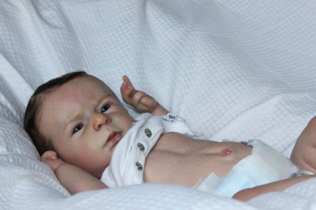 Меня аист принес, кукла реборн Беспаловои Жанны (фото 3)