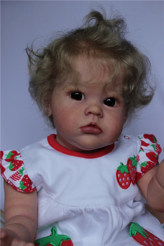 Блондинка Эллочка. Кукла реборн Светланы Преображенской
