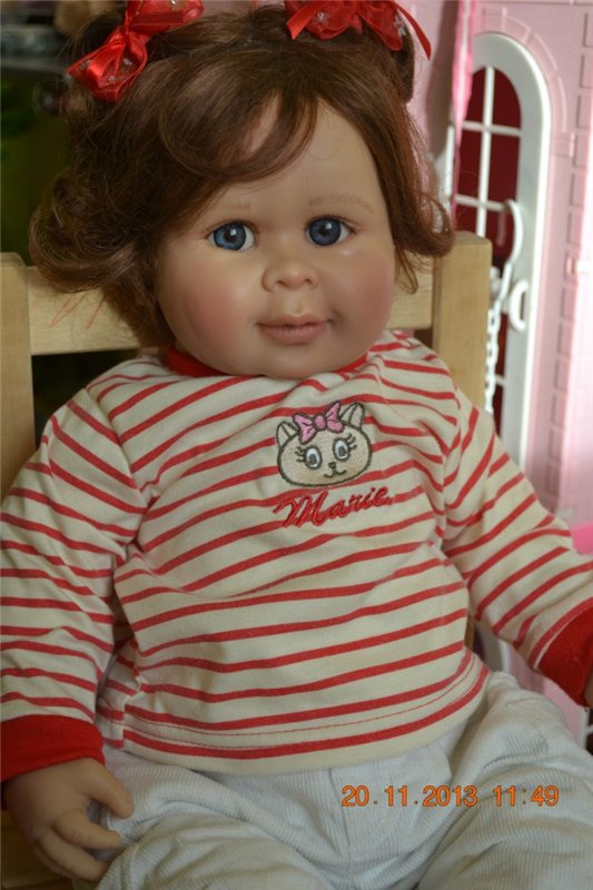 Кофе с молоком или детский сад прибыл. Коллекционные куклы Laura Tuzio Ross и Monika Gerdes (фото 6)