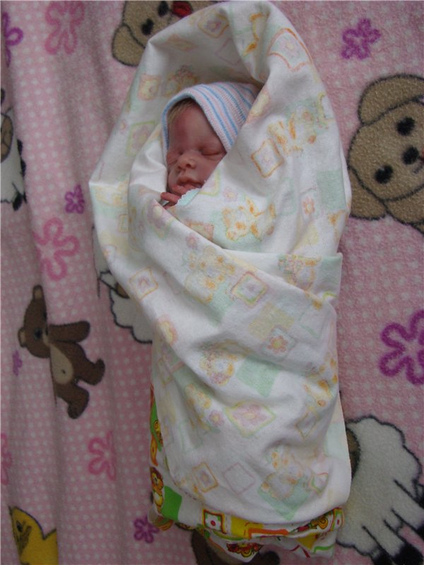 Матвей - третий силиконовый малыш Кондрашовой Ирины