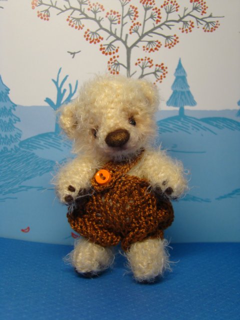 Мишка в штанишках. Авторская игрушка своими руками Ольги Чернухо