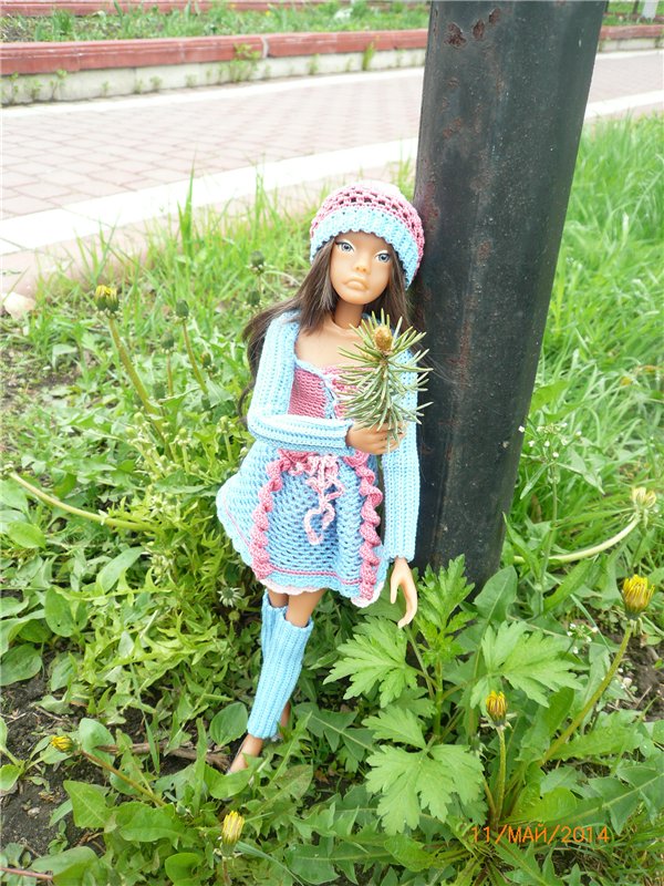 Лорик. Шарнирная кукла Полины Волошиной, Мукла (фото 4)