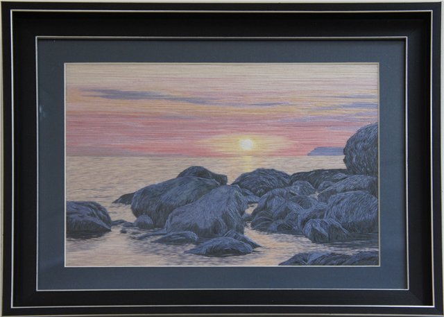 Выставка вышитых картин — Другие хобби и увлечения: сад (фото 10)