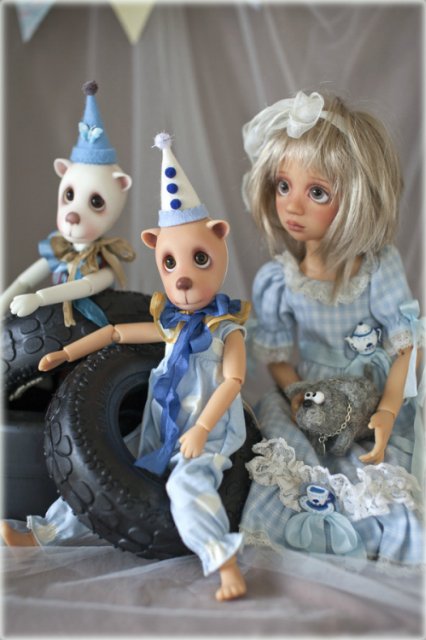 Тэддики приносят радость — Куклы Liz Frost (Лиз Фрост): авторские BJD (БЖД) (фото 4)