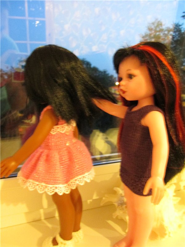 Платье для Норочки — Одежда и обувь для кукол своими руками: фото (фото 3)