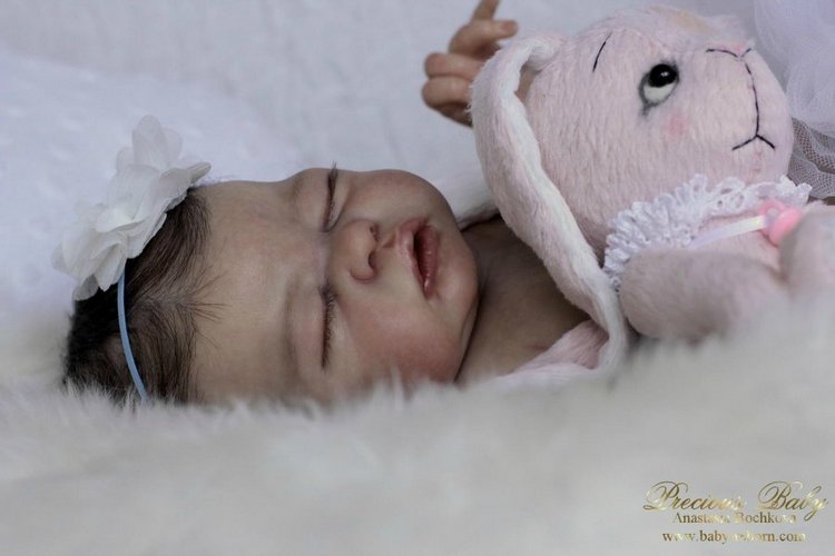 Малышка Квини. Кукла реборн Анастасии Бочковой