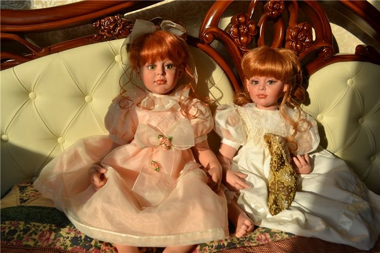 Мои Оля и Яло Fayzah Spanos... Одинаковые, но такие разные (фото 2)