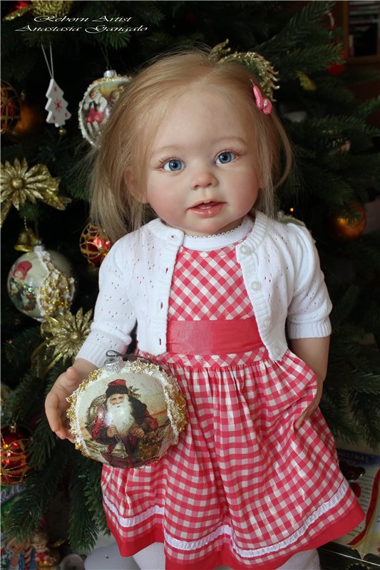 Влада.Счастья много не бывает. Кукла реборн Анастасии Гангало (фото 3)