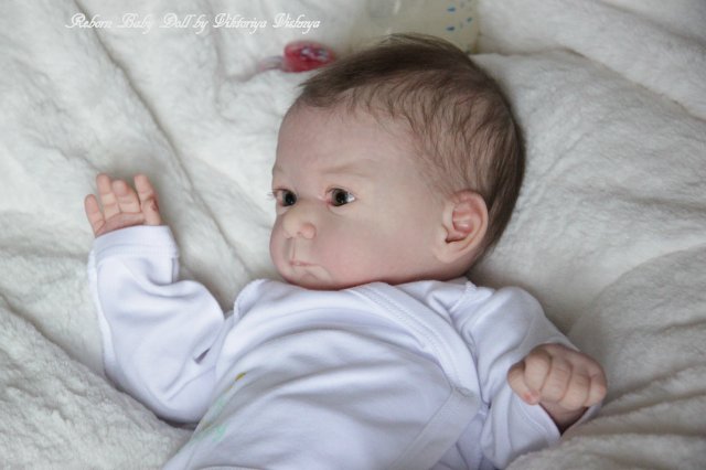 Моя малышка из нового молда Matis от Gudrun Legler. Куколка реборн Виктории Вишни