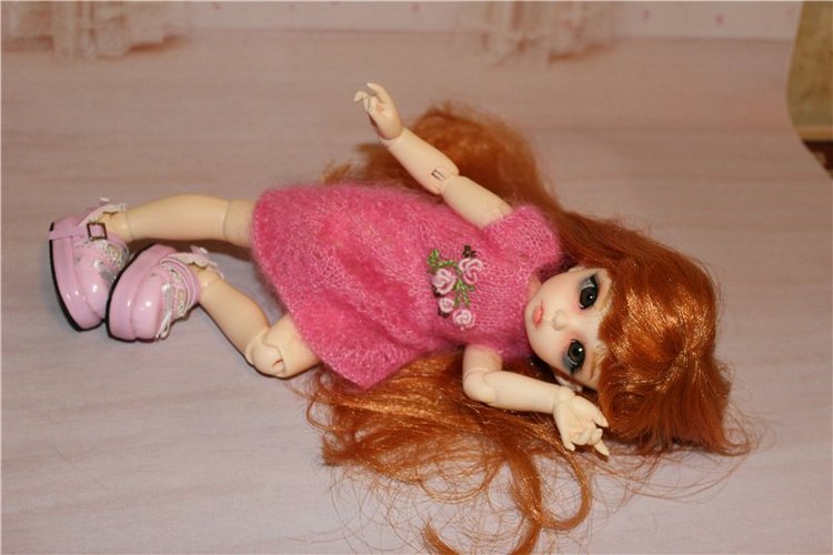 Маняша пришла познакомиться) Кукла БЖД (фото 7)