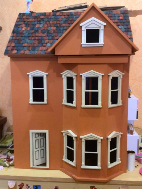 Новые мои работы. Домики для кукол