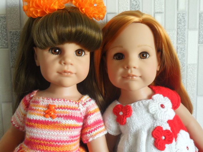 Неразлучные сестрички — Одежда и обувь для кукол своими руками: фото