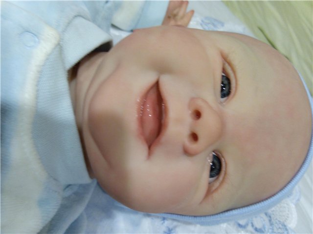 Кукла реборн Улыбашка от Фабера