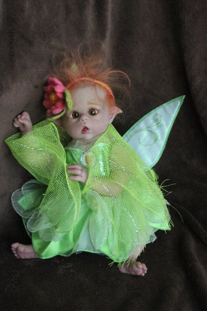 Офелька-Цветочек. Кукла реборн Элины Кудрявцевой