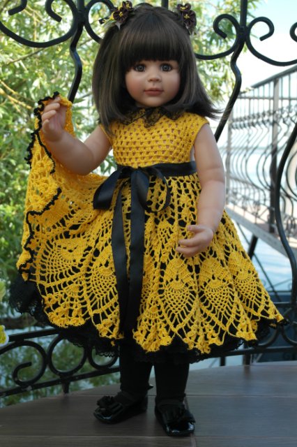 Платья крючком со схемкой 2015 лето