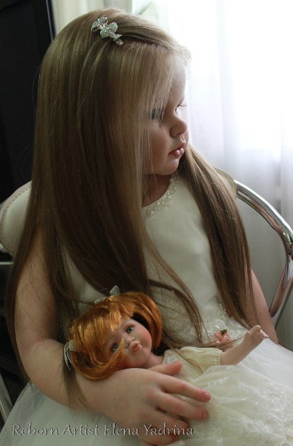 Эва и Анжела. Часть первая - Девочки. Куклы реборн Елены Ядриной